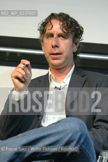Canadian writer and filmmaker Joel Bakan  (The Corporation: The Pathological Pursuit of Profit and Power) at the Edinburgh International Book Festival 2005..Copyright©Pascal Saez/Writer Pictures/Rosebud2