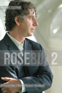 Canadian writer and filmmaker Joel Bakan  (The Corporation: The Pathological Pursuit of Profit and Power) at the Edinburgh International Book Festival 2005..Copyright©Pascal Saez/Writer Pictures/Rosebud2