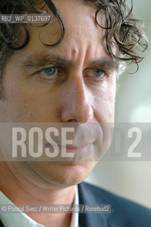 Canadian writer and filmmaker Joel Bakan  (The Corporation: The Pathological Pursuit of Profit and Power) at the Edinburgh International Book Festival 2005..Copyright©Pascal Saez/Writer Pictures/Rosebud2