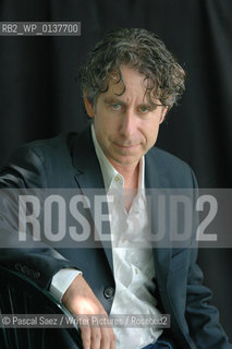 Canadian writer and filmmaker Joel Bakan  (The Corporation: The Pathological Pursuit of Profit and Power) at the Edinburgh International Book Festival 2005..Copyright©Pascal Saez/Writer Pictures/Rosebud2
