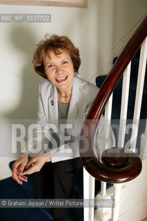 Joan Bakewell in her North London home..Copyright©Graham Jepson/Writer Pictures/Rosebud2