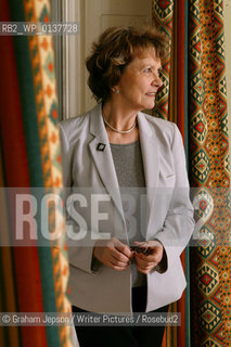Joan Bakewell in her North London home..Copyright©Graham Jepson/Writer Pictures/Rosebud2