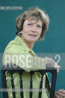 British writer Joan Bakewell at the Edinburgh International Book Festival...Copyright©Pascal Saez/Writer Pictures/Rosebud2