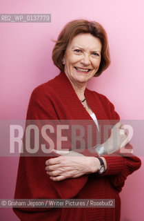 Joan Bakewell photographed in her North London home.                         .Copyright©Graham Jepson/Writer Pictures/Rosebud2