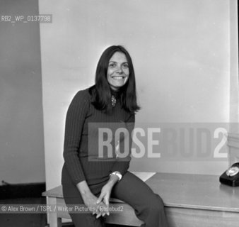 BBC TV presenter Joan Bakewell in Edinburgh in September 1970...copyright©Alex Brown/TSPL/Writer Pictures/Rosebud2