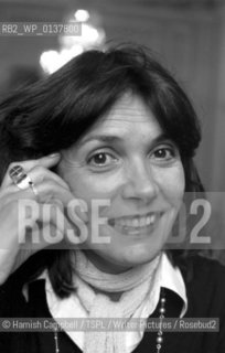 TV presenter and journalist Joan Bakewell at an Edinburgh Festival press conference in September 1979...copyright©Hamish Campbell/TSPL/Writer Pictures/Rosebud2