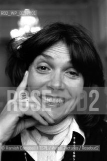 TV presenter and journalist Joan Bakewell at an Edinburgh Festival press conference in September 1979...copyright©Hamish Campbell/TSPL/Writer Pictures/Rosebud2