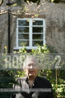 Author J G Ballard at his home in Shepperton, Surrey.  07/09/06..Copyright©John Lawerence/Writer Pictures/Rosebud2