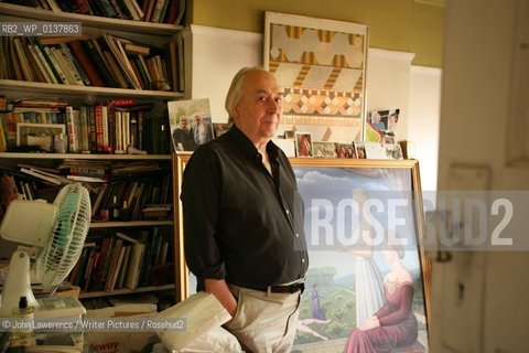 Author J G Ballard at his home in Shepperton, Surrey.  07/09/06..Copyright©John Lawerence/Writer Pictures/Rosebud2