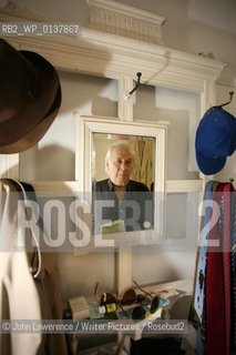 Author J G Ballard at his home in Shepperton, Surrey.  07/09/06..Copyright©John Lawerence/Writer Pictures/Rosebud2