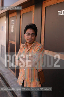 Sarnath Banerjee ..copyright©Mathieu Bourgois/Writer Pictures/Rosebud2