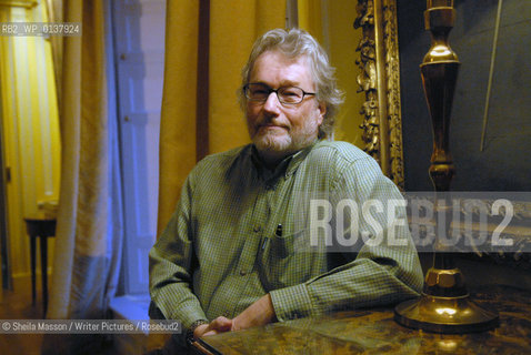 Iain Banks, Scottish writer, at the 2nd annual Lennoxlove Book Festival at Lennoxlove House, Haddington, Scotland, November 20, 2010...Copyright©Sheila Masson/Writer Pictures/Rosebud2