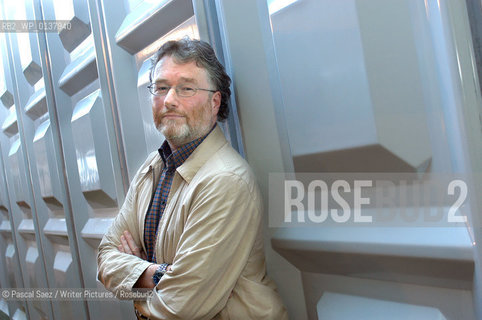 Writer Iain Banks at the Edinburgh International Book Festival in 2003..Copyright©Pascal Saez/Writer Pictures/Rosebud2