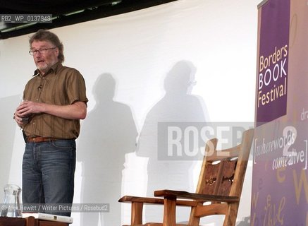 A portrait of Iain Banks during events at the Borders Book Festival 2007, held in Melrose in the Scottish Borders...Copyright©Alex Hewitt/Writer Pictures/Rosebud2