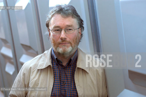 Writer Iain Banks at the Edinburgh International Book Festival in 2003..Copyright©Pascal Saez/Writer Pictures/Rosebud2