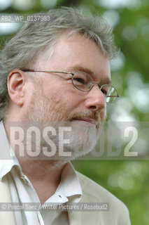 Scottish  writer Iain Banks, author of The Bridge, The Wasp Factory and Matter, at the Edinburgh International Book Festival...Copyright©Pascal Saez/Writer Pictures/Rosebud2