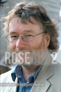 Writer Iain Banks at the Edinburgh International Book Festival in 2003..Copyright©Pascal Saez/Writer Pictures/Rosebud2