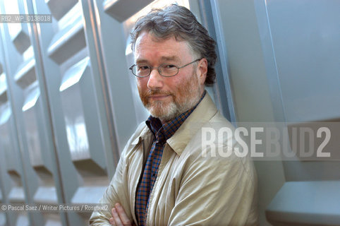 Writer Iain Banks at the Edinburgh International Book Festival in 2003..Copyright©Pascal Saez/Writer Pictures/Rosebud2