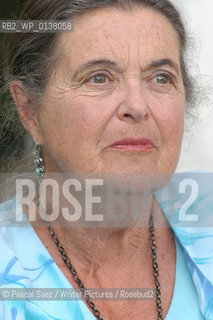British childrens writer Lynne Reid Banks, author of many books, such as .The Indian In the Cupboard, at the Edinburgh International Book Festival 2003...Copyright©Pascal Saez/Writer Pictures/Rosebud2