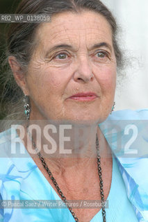 British childrens writer Lynne Reid Banks, author of many books, such as .The Indian In the Cupboard, at the Edinburgh International Book Festival 2003...Copyright©Pascal Saez/Writer Pictures/Rosebud2