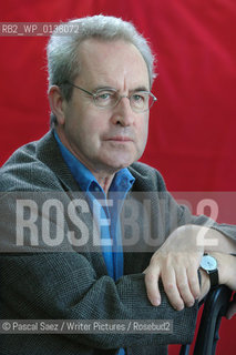 Writer John Banville at the Edinburgh International Book Festival...Copyright©Pascal Saez/Writer Pictures/Rosebud2