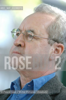 Writer John Banville at the Edinburgh International Book Festival...Copyright©Pascal Saez/Writer Pictures/Rosebud2