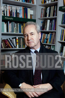 Irish writer and Man Booker prize writer John Banville pictured at the London Review Bookshop . ..copyright©Nick Cunard/Writer Pictures/Rosebud2