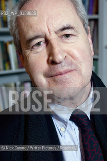 Irish writer and Man Booker prize writer John Banville pictured at the London Review Bookshop . ..copyright©Nick Cunard/Writer Pictures/Rosebud2
