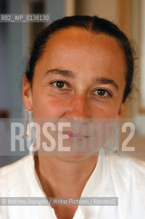 Muriel Barbery..copyright©Mathieu Bourgois/Writer Pictures/Rosebud2