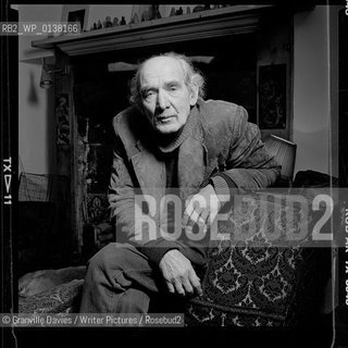 George Barker pictured at home in 1986..copyright©Granville Davies/Writer Pictures/Rosebud2