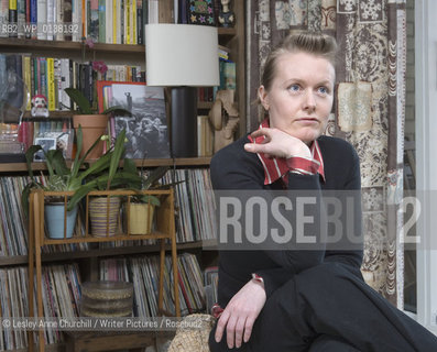 Man Booker Prize Nominated Author Nicola Barker. Photographed in her London home..Copyright©Lesley Anne Churchill/Writer Pictures/Rosebud2
