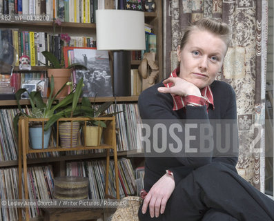 Man Booker Prize Nominated Author Nicola Barker. Photographed in her London home..Copyright©Lesley Anne Churchill/Writer Pictures/Rosebud2
