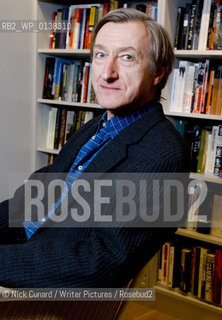 Julian Barnes portrait and signing LRB specially bound limited & first editions of his new book Nothing to be Frightened of  just published by Cape . Pictured in the London Review of Books bookshop Bloomsbury London Wc1...copyright©Nick Cunard/Writer Pictures/Rosebud2