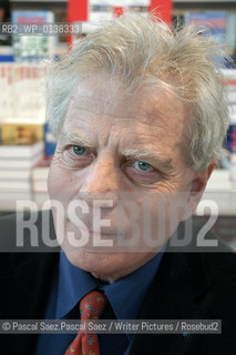 Writer Jean-Claude Barreau at the Salon du Livre (Book Fair) in Paris, March 2006..Copyright©Pascal Saez.Pascal Saez/Writer Pictures/Rosebud2