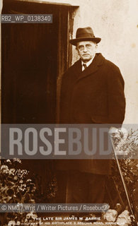 Sir James M Barrie..Copyright©NMG/Writ/Writer Pictures/Rosebud2
