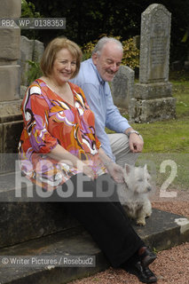 The Scotsman Magazine, author and newspaper columnist Nicola Barry, pictured near her home in Colinton, Edi©Writer Pictures/Rosebud2