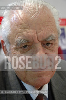 Turkish writer Mehmet Basaran at the Istanbul Book Fair...Copyright©Pascal Saez/Writer Pictures/Rosebud2