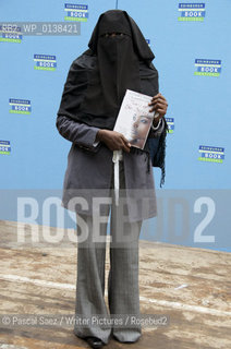 9 August 2008 - Edinburgh, UK - Sudanese doctor and author Halima Bashir, who survived the genocide in Darfur, here at the Edinburgh International Book Festival. Her book Tears of the Desert tells of her survival and escape...Copyright©Pascal Saez/Writer Pictures/Rosebud2