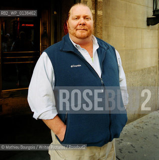 Mario Batali ..copyright©Mathieu Bourgois/Writer Pictures/Rosebud2