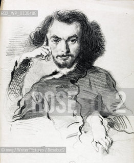 Charles Pierre Baudelaire, French Poet. (1821-1867)..copyright©nmg/Writer Pictures/Rosebud2