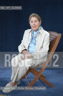 Writer Gillian Baverstock, daughter of Enid Blyton, at the Edinburgh International Book Festival...Copyright©Pascal Saez/Writer Pictures/Rosebud2