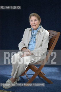Writer Gillian Baverstock, daughter of Enid Blyton, at the Edinburgh International Book Festival...Copyright©Pascal Saez/Writer Pictures/Rosebud2