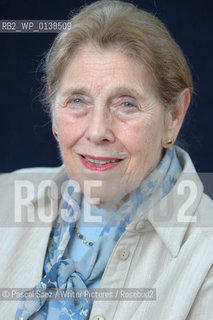 Writer Gillian Baverstock, daughter of Enid Blyton, at the Edinburgh International Book Festival...Copyright©Pascal Saez/Writer Pictures/Rosebud2