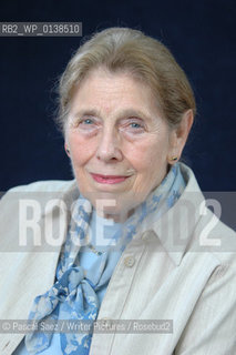 Writer Gillian Baverstock, daughter of Enid Blyton, at the Edinburgh International Book Festival...Copyright©Pascal Saez/Writer Pictures/Rosebud2