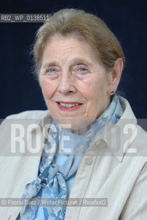 Writer Gillian Baverstock, daughter of Enid Blyton, at the Edinburgh International Book Festival...Copyright©Pascal Saez/Writer Pictures/Rosebud2