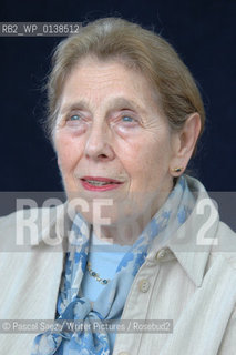 Writer Gillian Baverstock, daughter of Enid Blyton, at the Edinburgh International Book Festival...Copyright©Pascal Saez/Writer Pictures/Rosebud2