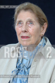 Writer Gillian Baverstock, daughter of Enid Blyton, at the Edinburgh International Book Festival...Copyright©Pascal Saez/Writer Pictures/Rosebud2