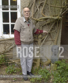 John Bayley  the writer and former husband of Iris Murdoch at home in Oxfordshire...Copyright©Geraint Lewis/Writer Pictures/Rosebud2