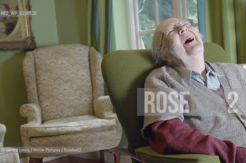 John Bayley  the writer and former husband of Iris Murdoch at home in Oxfordshire...Copyright©Geraint Lewis/Writer Pictures/Rosebud2