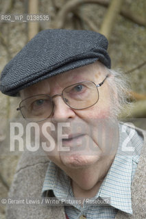John Bayley  the writer and former husband of Iris Murdoch at home in Oxfordshire...Copyright©Geraint Lewis/Writer Pictures/Rosebud2